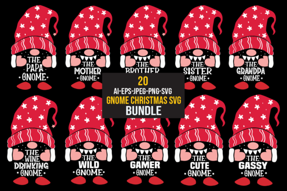 Gnome Christmas SVG T-Shirt Bundle Review