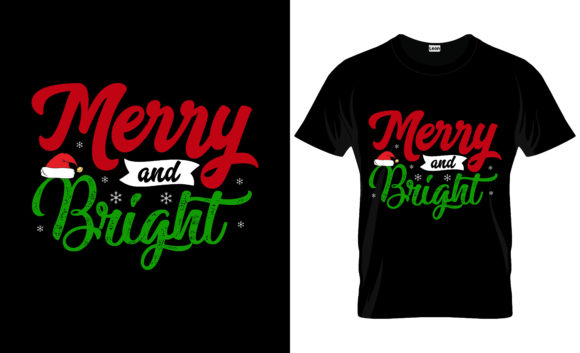 Merry and Bright Graphics & Print Templates