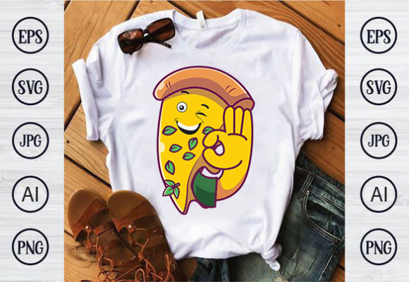 Pizza T-shirt Design: A Pro's Take on Stitching Food Art